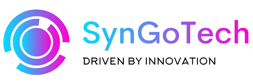 SynGoTech Logo - Web Development, App Development, and Digital Marketing Agency